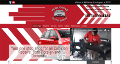 Desktop Screenshot of parkgroveautobody.com